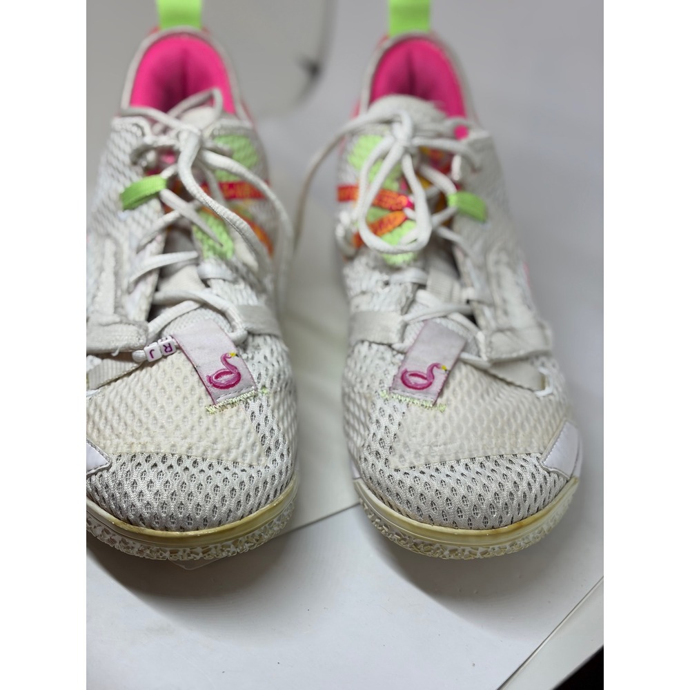Jordan Why Not Zer0.4 Sneakers Womens 7.5 White Pink Lime Good Basketball Shoes